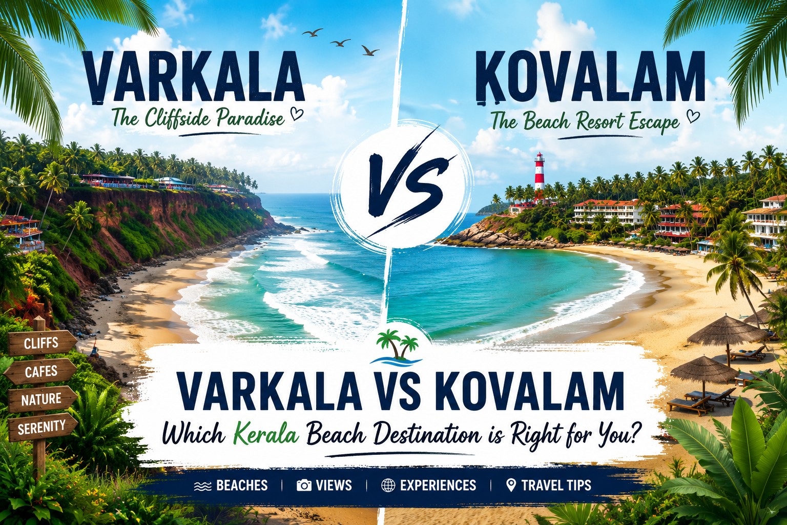 Varkala vs Kovalam: Which Kerala Beach Paradise is Right for You?